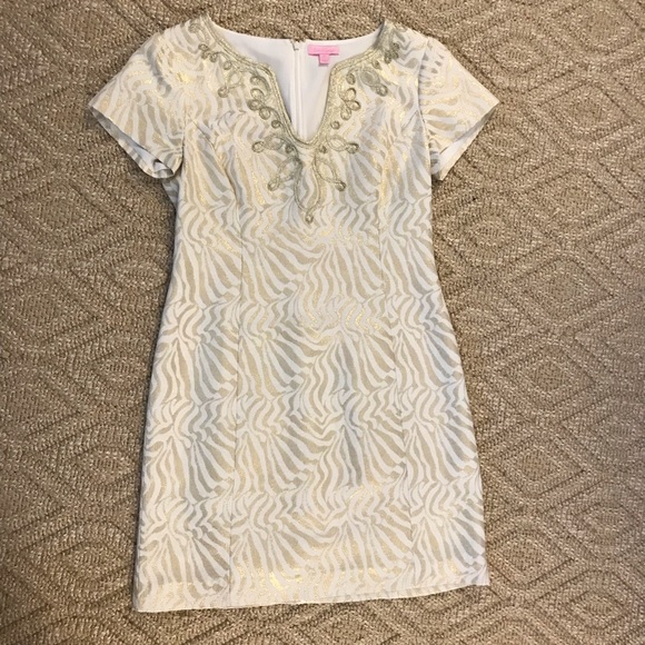 Lilly Pulitzer Milannia Short Sleeve Shift Dress! - Picture 5 of 8